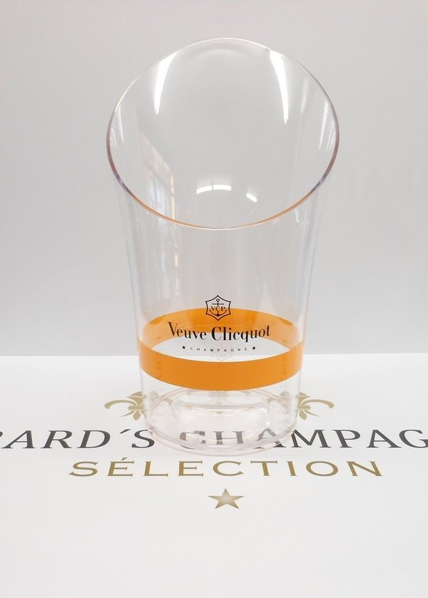 Champagner Kühler Veuve Clicquot Transparent